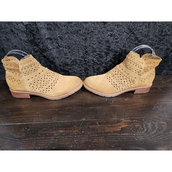 NEW Sofft Bristow Booties in Saddle Tan/Sz. 7.5M - Picture 4 of 8